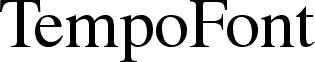 TempoFont