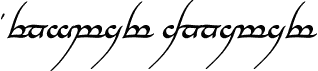 Tengwar Annatar Bold Italic
