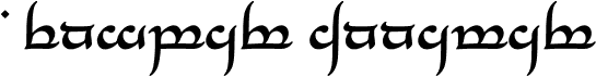 Tengwar Annatar Bold