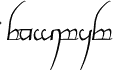 Tengwar Cursive