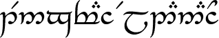 Tengwar_Eldanaro Normal