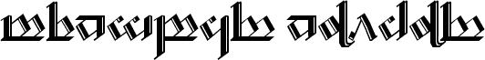 Tengwar Noldor 2
