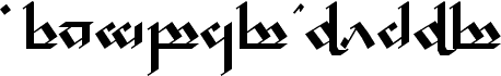 Tengwar Noldor