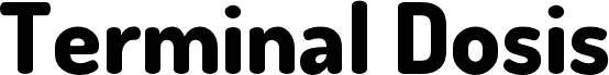 Terminal Dosis ExtraBold