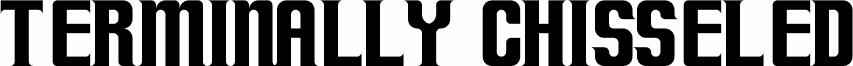 terminally chisseled Regular