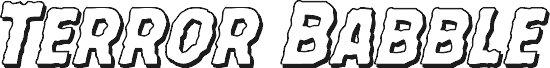 Podgląd czcionki Terror Babble 3D Italic