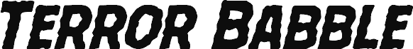 Podgląd czcionki Terror Babble Italic