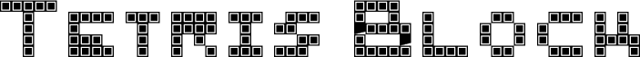 Tetris Block Regular