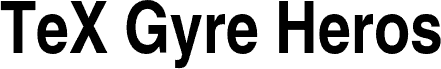 TeXGyreHerosCondensed-Bold