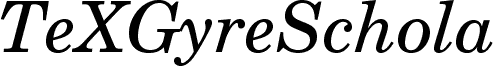 TeXGyreSchola-Italic
