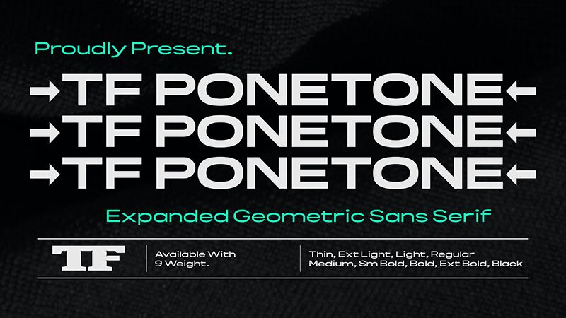 TF Ponetone Carattere