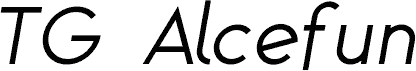 TGAlcefun-Italic
