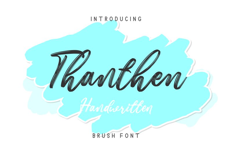 Thanthen Schriftart