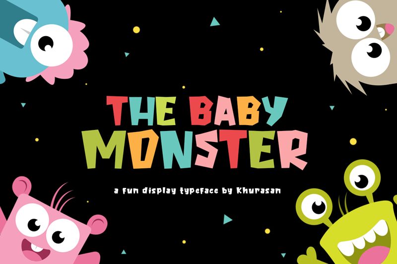 The Baby Monster Druh písma