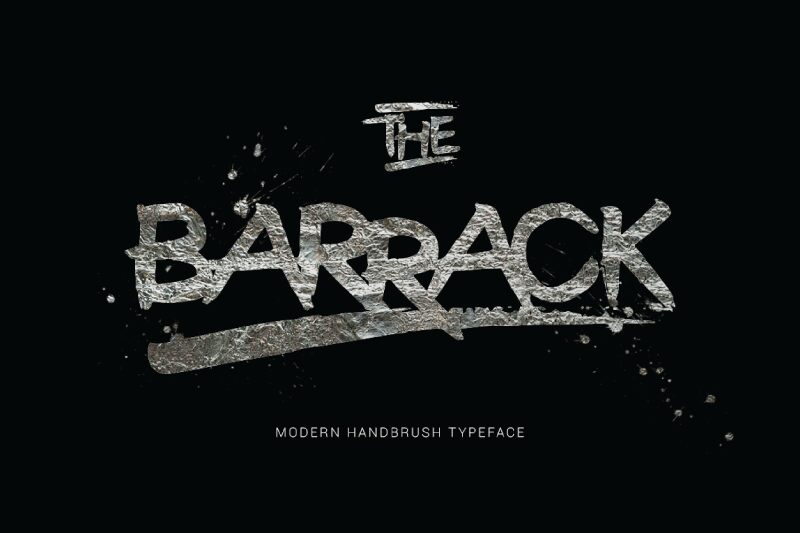 The Barrack 字体