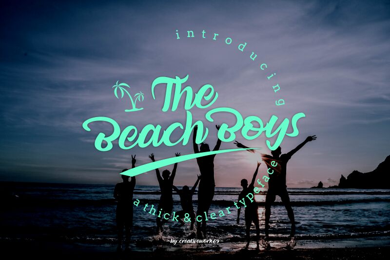 The Beach Boy Czcionka