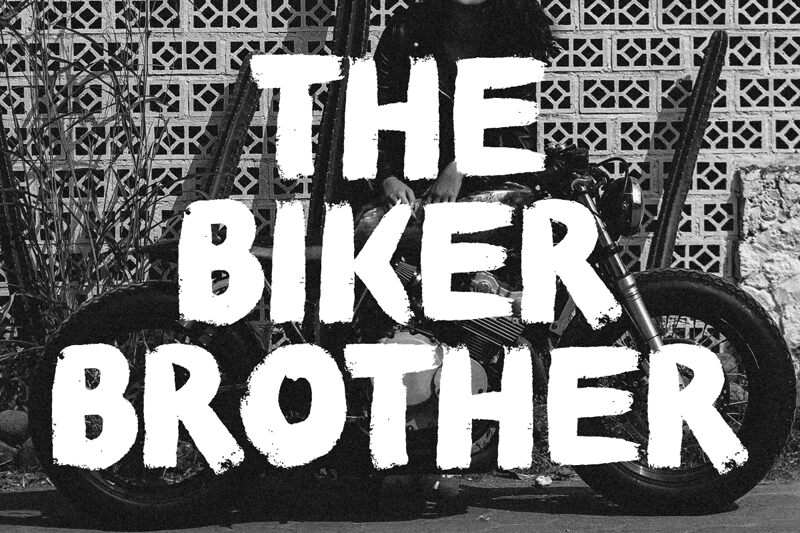 The Biker Brother Schriftart