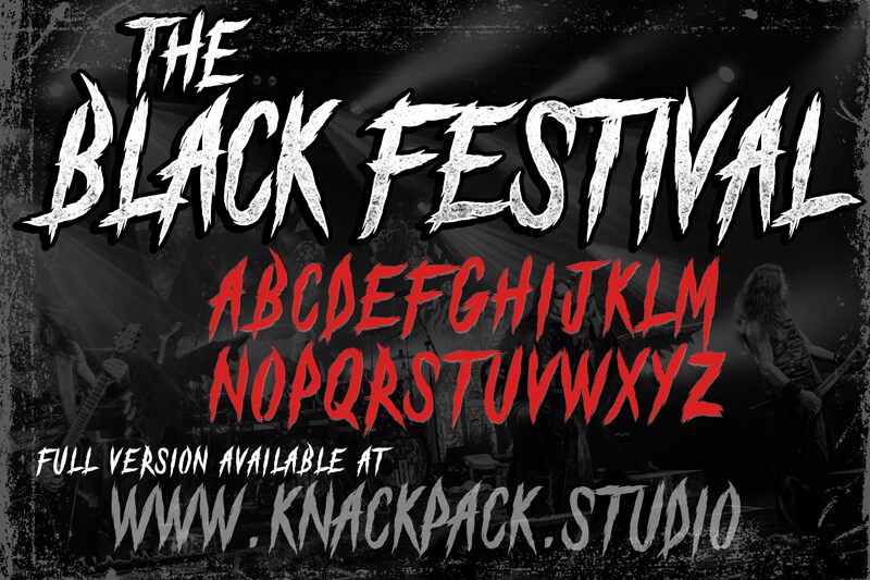 The Black Festival Carattere