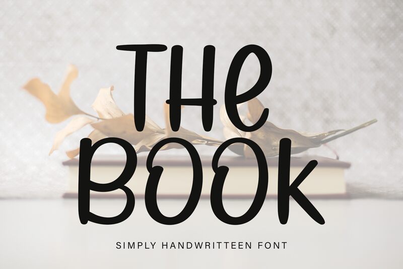 The Book 字体