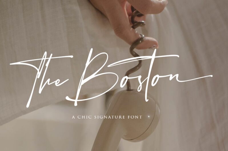 The Boston Schriftart