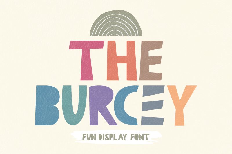 The Burcey Schriftart