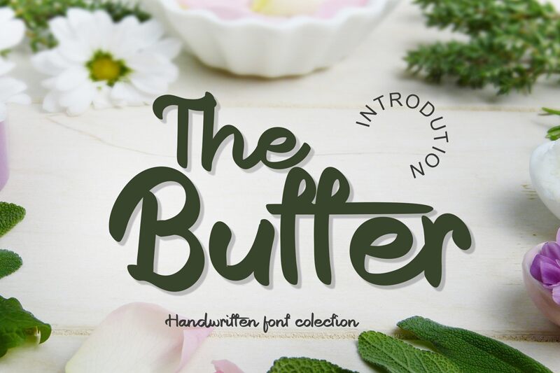 The Butter 字体