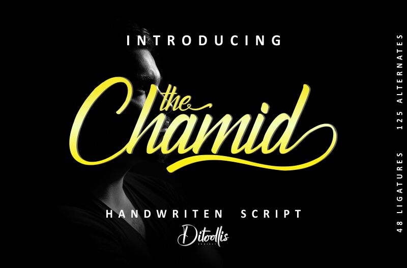 The Chamid Schriftart