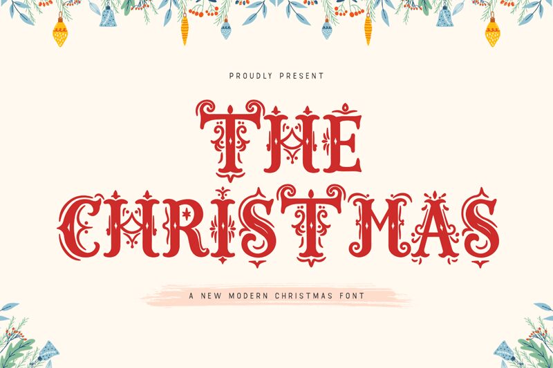 The Christmas Font