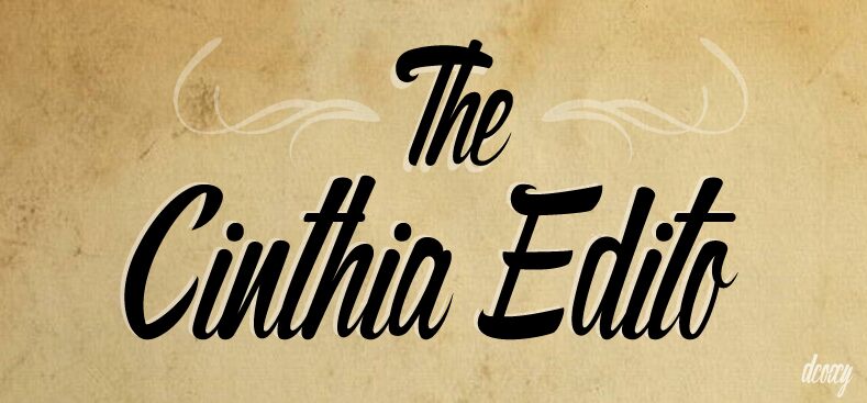 The Cinthia Edito Carattere