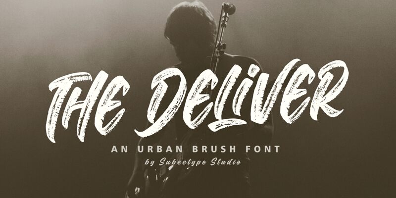 The Deliver Schriftart