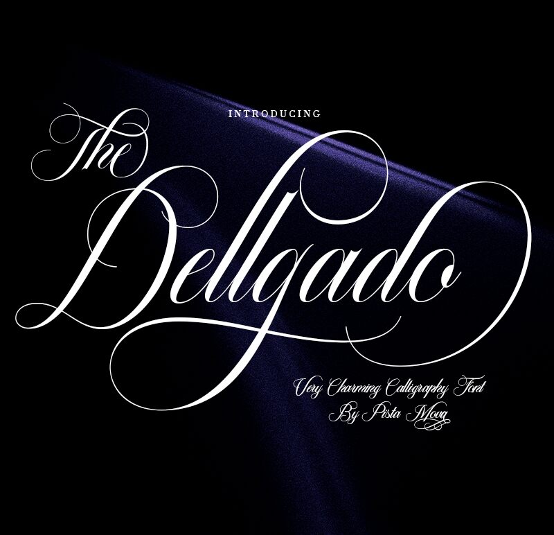 The Dellgado Czcionka