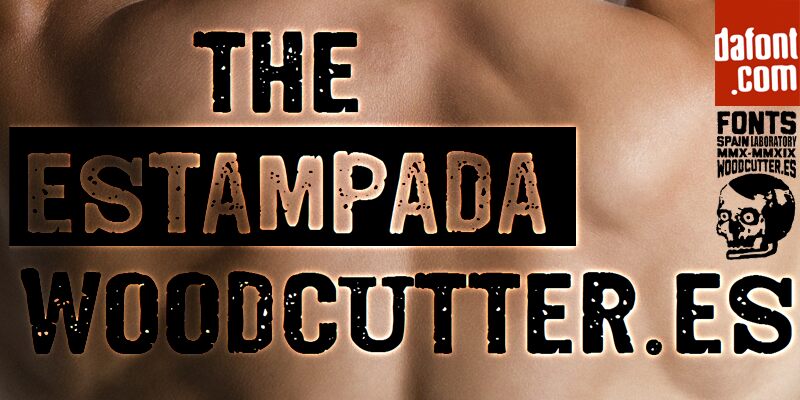 The Estampada 字体