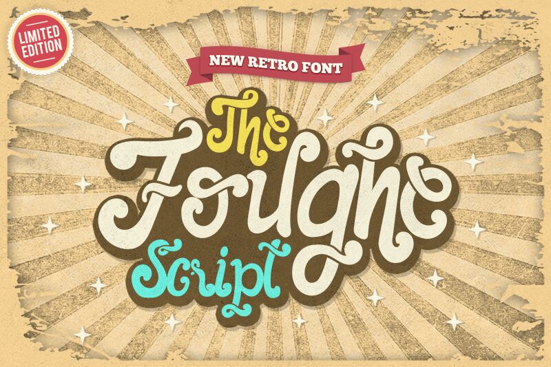 The Foughe Script Czcionka