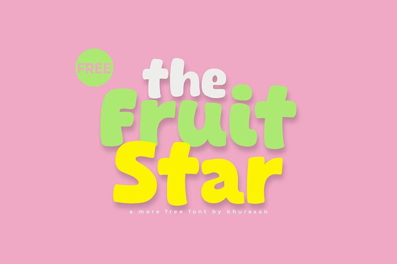 The Fruit Star 字体