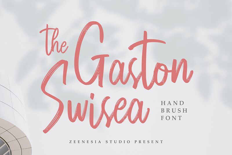 The Gaston Swisea 字体