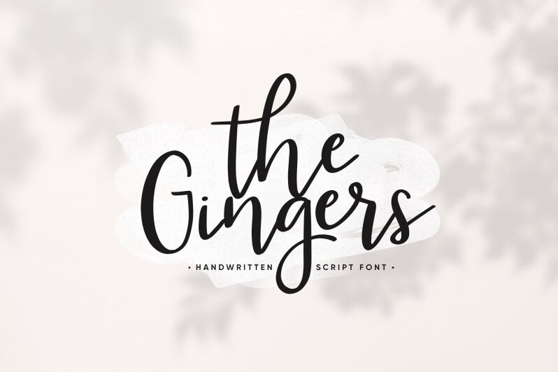 The Gingers 字体