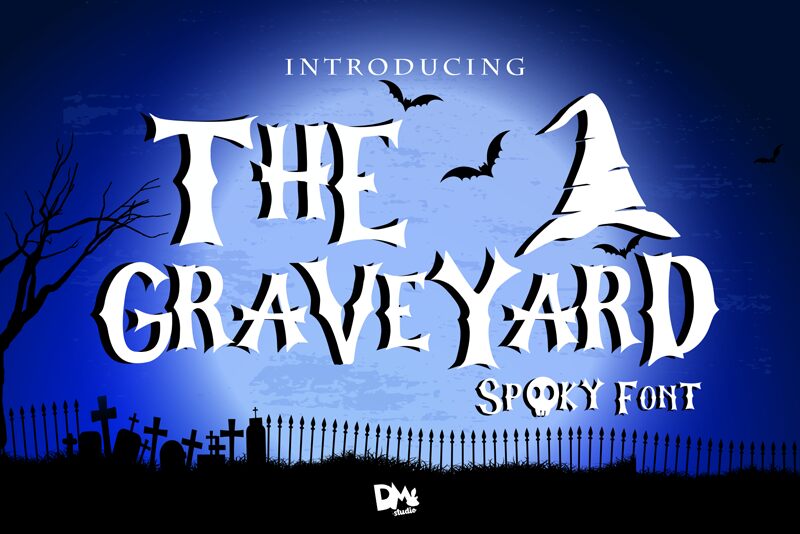 The Graveyard Schriftart