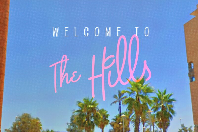 The Hills Schriftart