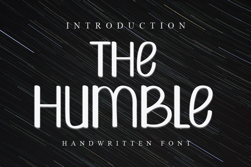 THE HUMBLE Font