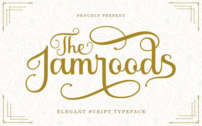 The Jamroods Schriftart