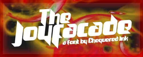 The Joy Facade Czcionka