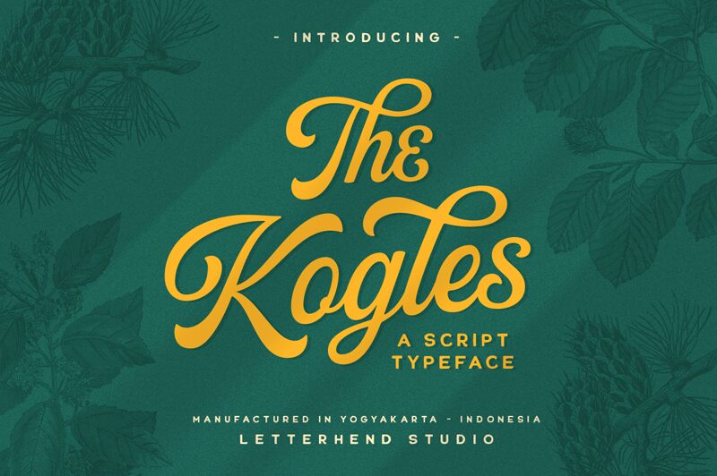 The Kogles Script Carattere