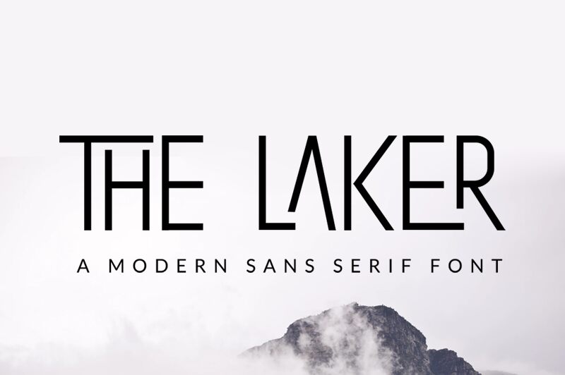 The Laker Schriftart