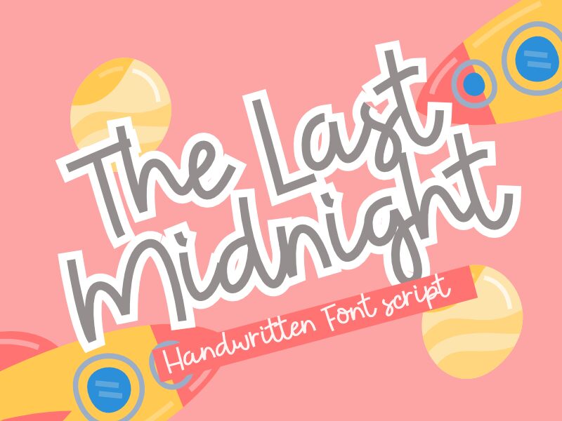 The Last Midnight 字体