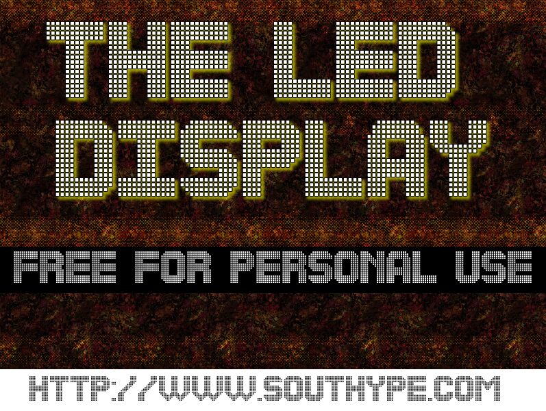 The Led Display St Carattere