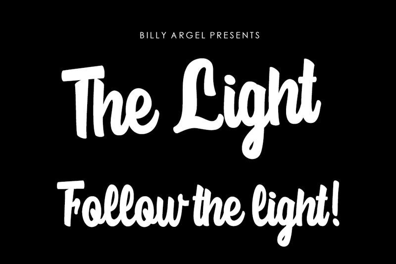 The Light Schriftart