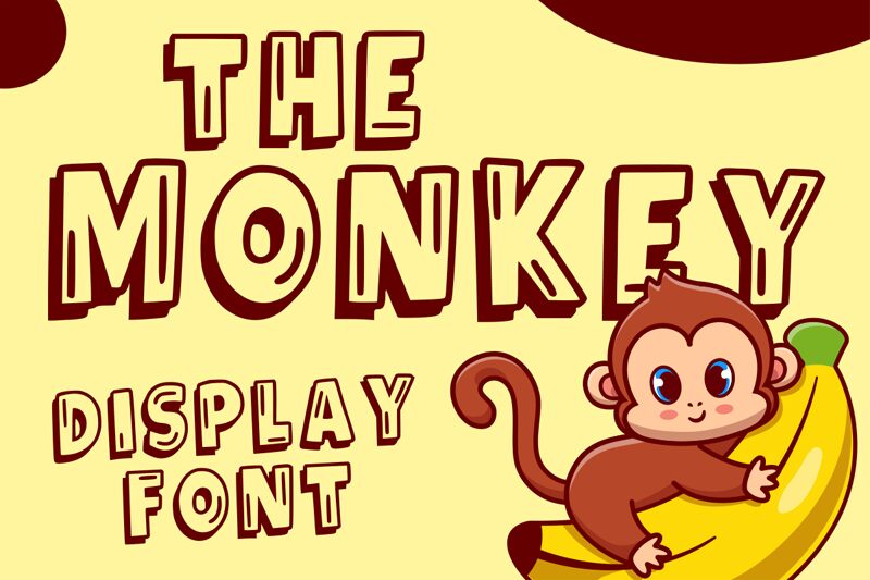 The Monkey Schriftart