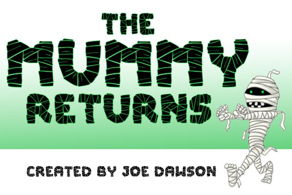 The Mummy Returns Schriftart