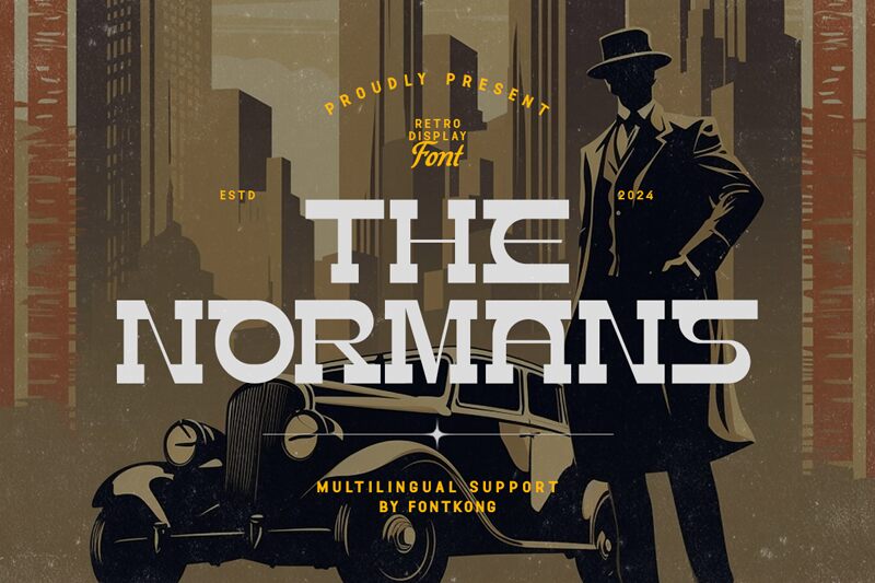 The Normans Schriftart