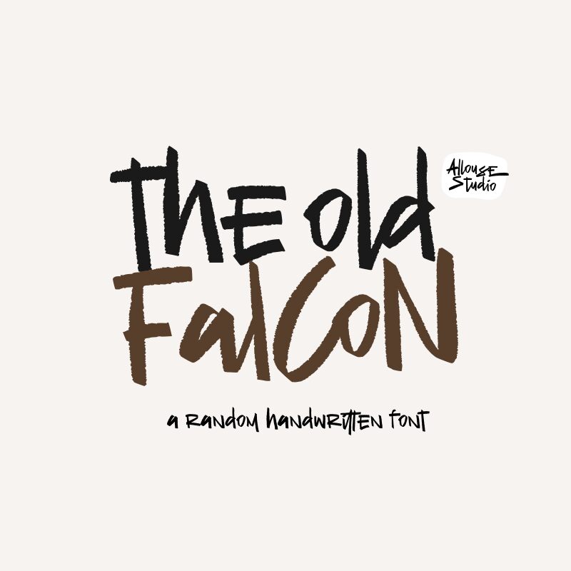 The Old Falcons 字体